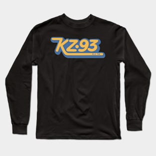 KZ-93 Radio Station in Peoria, IL Long Sleeve T-Shirt